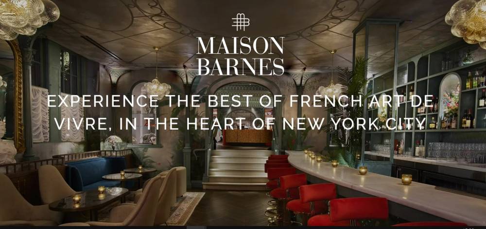 Откриване на Maison BARNES в Ню Йорк1