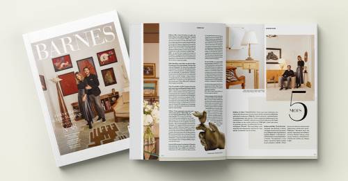 Ново издание на списанието BARNES Magazine №38 — Там, където изкуството среща лукса 